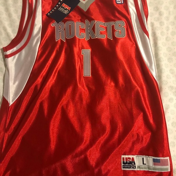 Houston rockets Tracy McGrady #1 Jersey - Picture 1 of 3